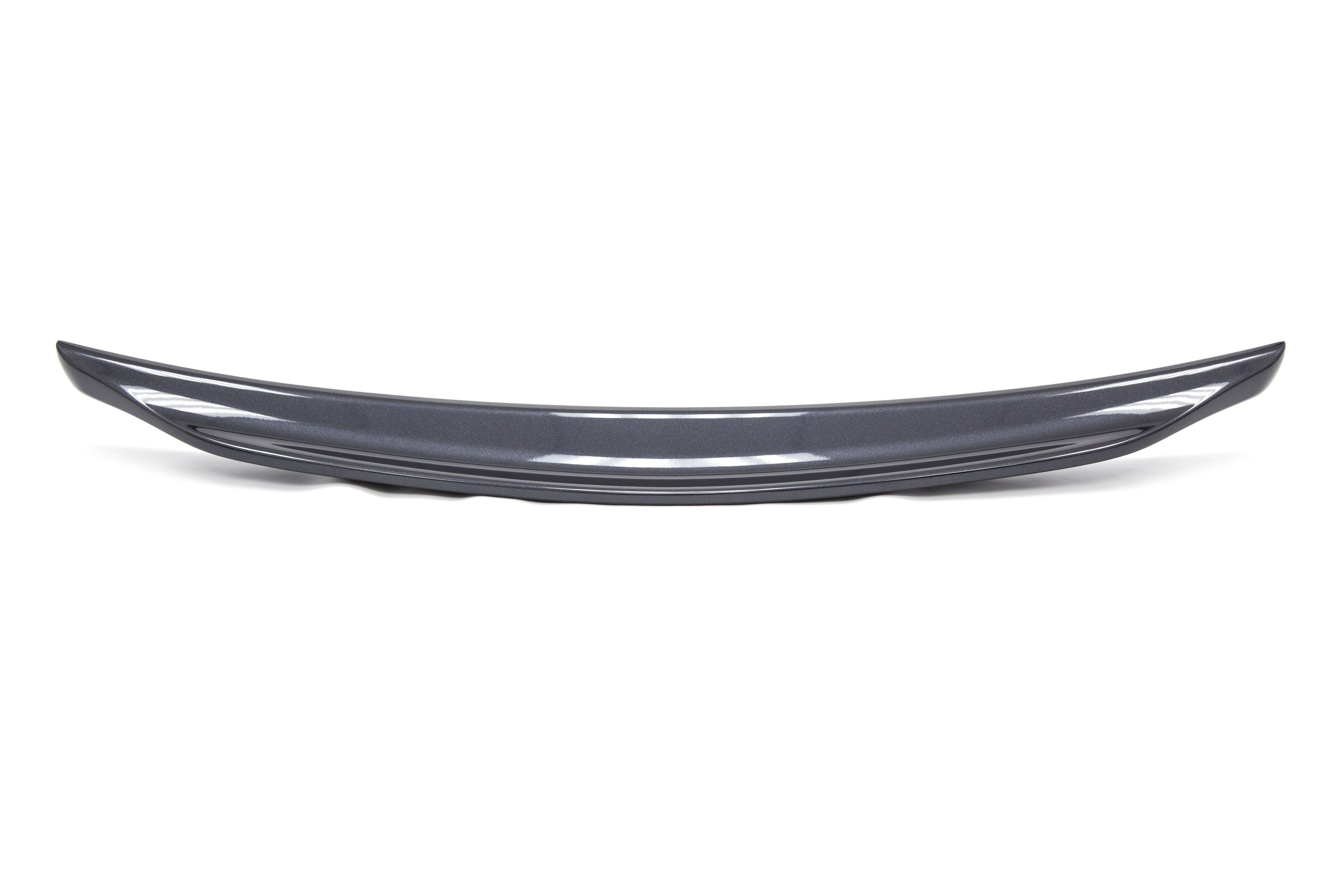 OLM High Point Paint Matched Duckbill Spoiler - Dark Gray Metallic / Asphalt (61K) - 2015-2021 Subaru WRX / STI